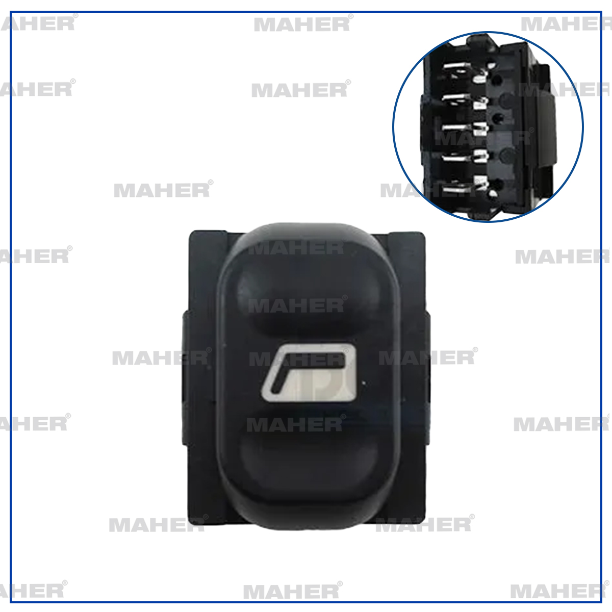 Citroen Xsara Sağ Düğme Cam Açma OEM 6554W4 Citroen Xsara Sağ Düğme Cam Açma OEM 6554W4